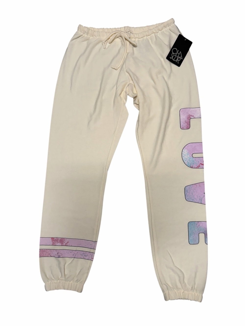Chaser Painted Love Joggers NWT Size Small